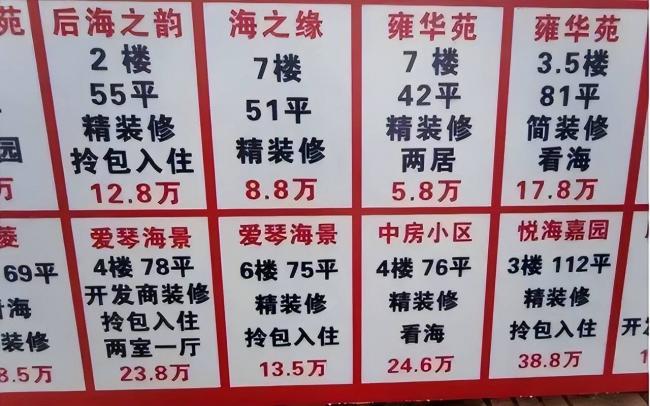 海景房暴跌，现在白送都没人要