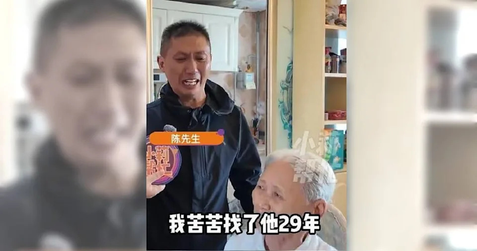 中國大陸河南省鄭州市一名陳姓男子近日透過媒體尋人,希望找到30年前曾救助自己的天津朱姓貨車司機。(圖/翻攝自小莉幫忙)